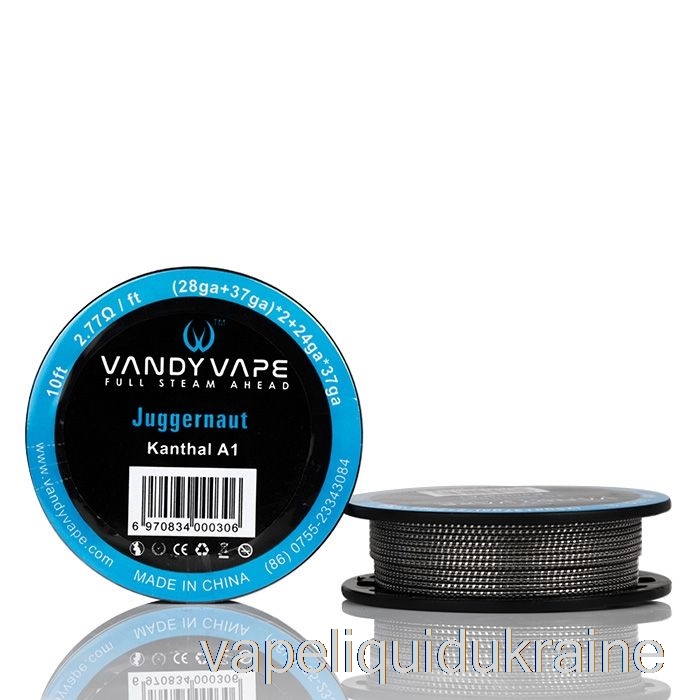 Vape Liquid Ukraine Vandy Vape Specialty Wire Spools KA1 Juggernaut - (28GA+37GA)*2+24GA*37GA - 10ft - 2.77ohm